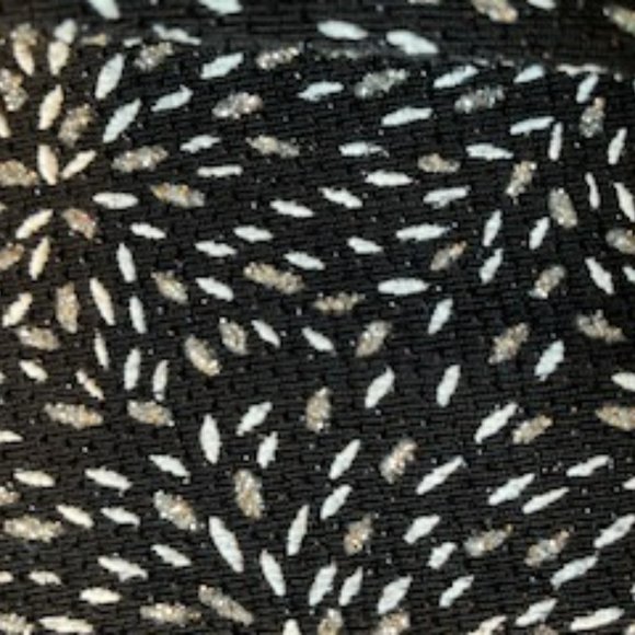 Dress Barn Collection Black Surplice Top Size Small - Picture 3 of 9